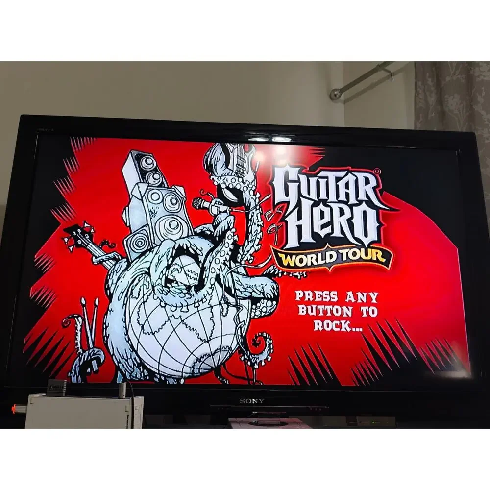 Guitar Hero World Tour (Nintendo Wii) CIB NFR Copy Complete